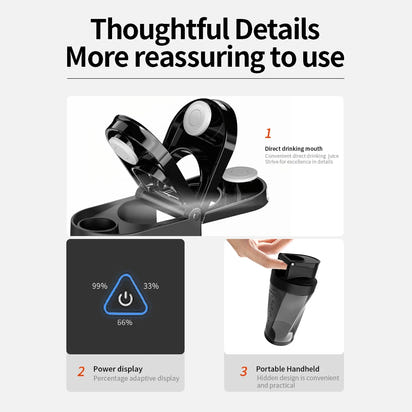 Portable Power Blender 600 - USB Rechargeable Smoothie Maker