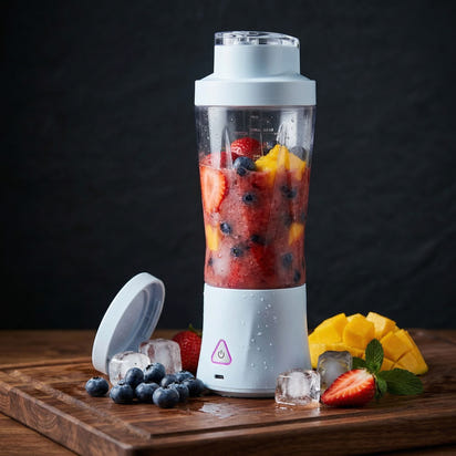 Portable Power Blender 600 - USB Rechargeable Smoothie Maker